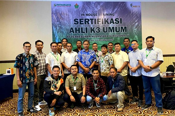 18 Karyawan PTPN IV Regional V Ikuti Sertifikasi Ahli K3, Komitmen Holding Perkebunan Nusantara Jaga Produktivitas dan Keselamatan