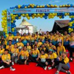 Semarak POLICE Women Fun Run, Club GO RUN PTPN IV Regional V Hadirkan Energi Positif Holding Perkebunan Nusantara