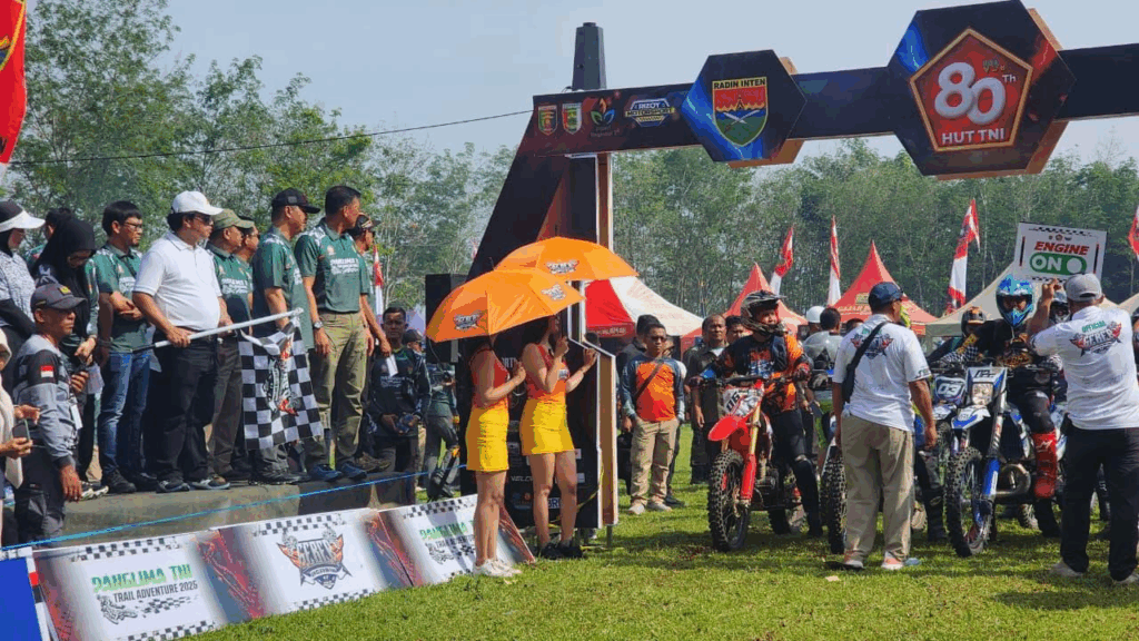 Trail Adventure 2025 Digelar di Perkebunan Karet Way Berulu, PTPN I Regional 7 Hadirkan Dukungan Penuh Holding Perkebunan Nusantara