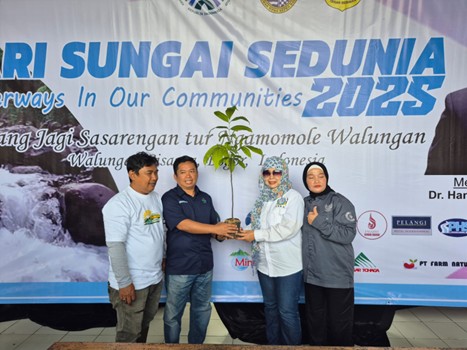 Peringati Hari Sungai Sedunia, Holding Perkebunan Nusantara Melalui PTPN I Regional 2 Gerakkan Aksi Hijau di Cisarua