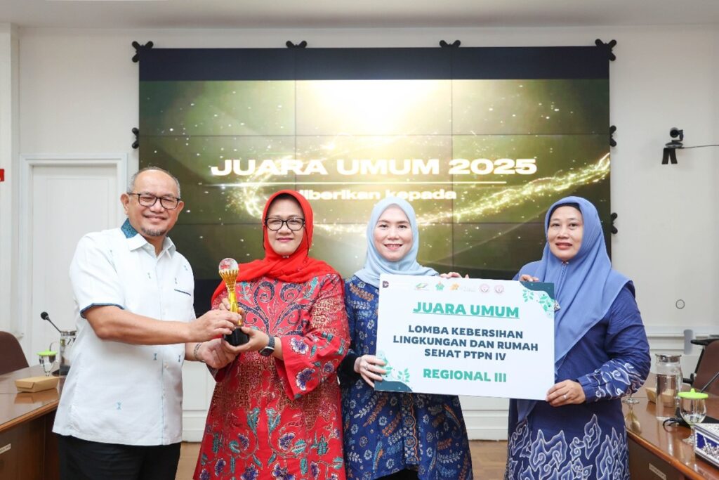 Holding Perkebunan Nusantara Apresiasi PTPN IV Regional III Sebagai Juara Umum Lomba Lingkungan Sehat PalmCo 2025