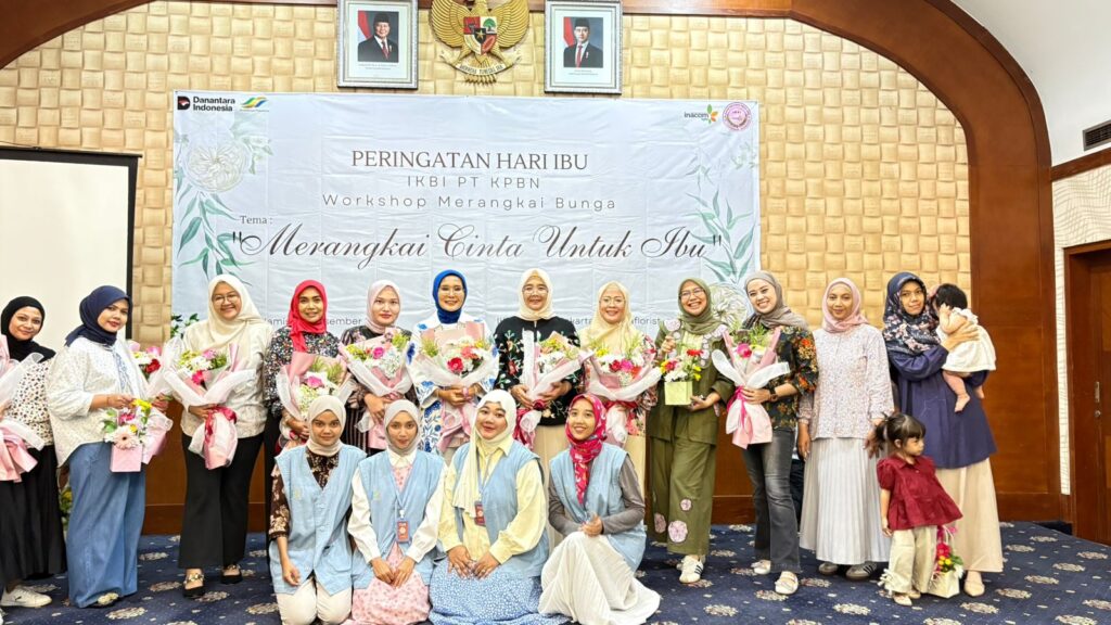 KBI PT KPBN, Entitas Holding Perkebunan Nusantara, Gelar Workshop Merangkai Bunga Sambut Hari Ibu