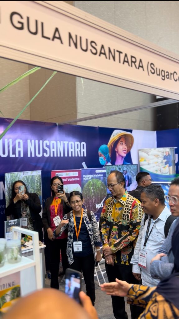 Holding Perkebunan Nusantara Melalui PT SGN Hadirkan Inovasi dari Produk Konsumen Hingga Varietas Tebu Unggul di Ajang Sugarex Indonesia 2025
