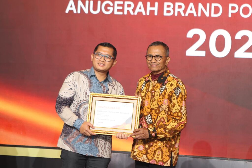 PT Sinergi Gula Nusantara, Subholding PTPN III (Persero) Raih Disway Award 2025 untuk Brand Populer Agroindustri