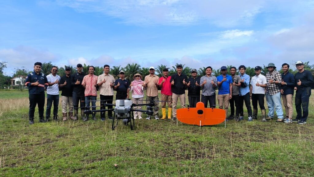 Holding Perkebunan Nusantara Dorong Transformasi Digital, PTPN IV Regional V Gelar Pelatihan Drone di Kalbar