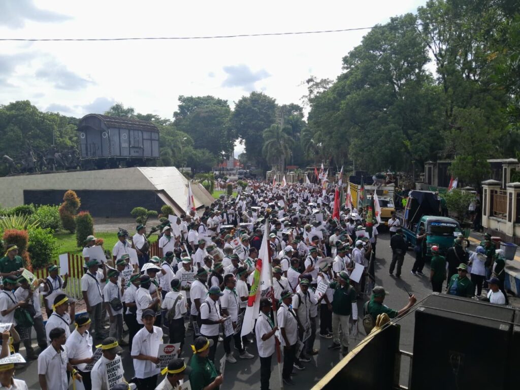 Pekerja Perkebunan Nusantara Sampaikan Aspirasi Konflik Lahan Ijen kepada Pemkab Bondowoso