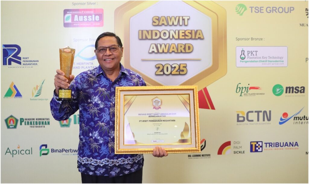 Anak Usaha Holding Perkebunan Nusantara Raih Penghargaan Riset Sawit Unggulan 2025