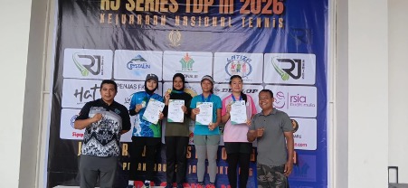 Petenis Belia PTPN IV PalmCo, Subholding Perkebunan Nusantara Juara Umum TDP Series Sumatra