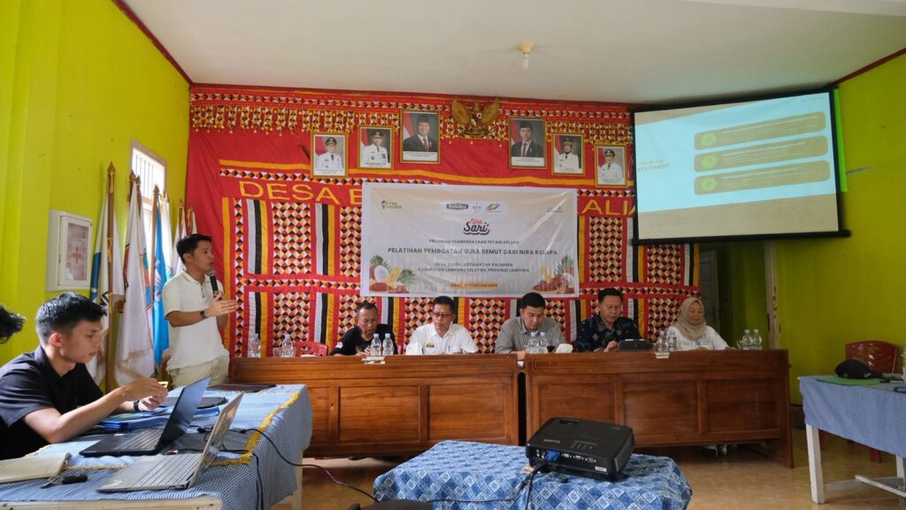 Holding Perkebunan Nusantara Dorong Hilirisasi Kelapa, PTPN I Latih Petani Kalianda Produksi Gula Semut