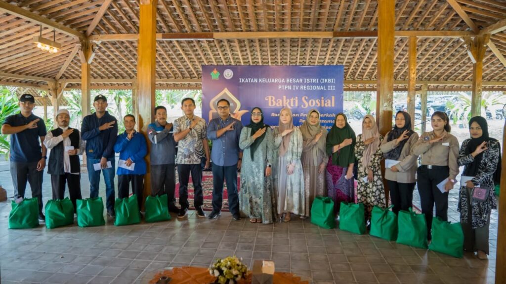 Holding Perkebunan Nusantara Perkuat Kepedulian Sosial, IKBI PTPN IV Salurkan 459 Paket Sembako