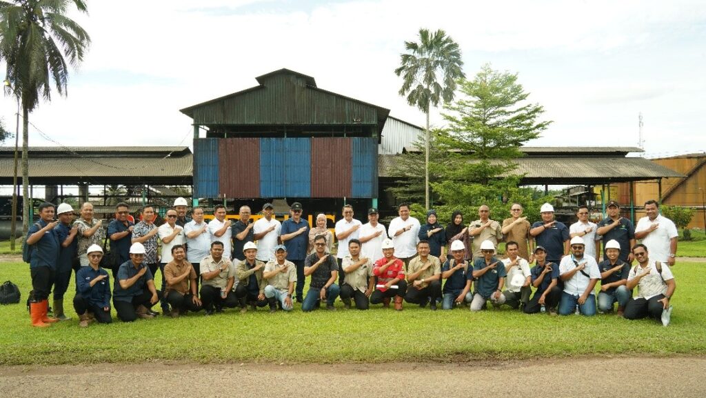 Perkuat Strategi Peningkatan Produksi dan Pengamanan Aset,Operational Strategic Advisory PTPN III (Persero) Kunjungi PTPN IV Regional VII
