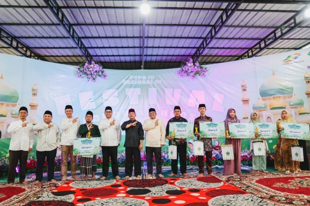 Holding Perkebunan Nusantara melalui PTPN IV PalmCo Regional III Festival Hadroh untuk Generasi Muda, Pemkab Rohul Beri Apresiasi