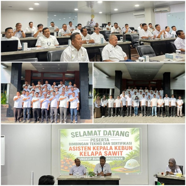 Dukung Transformasi SDM Holding Perkebunan Nusantara, PTPN IV Regional V Gelar Sertifikasi Kompetensi Askep