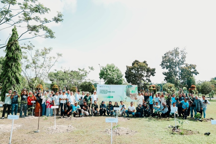 Holding Perkebunan Nusantara Perkuat Komitmen Keberlanjutan, PTPN IV Regional III Tuntaskan Penanaman 9.000 Pohon di Riau