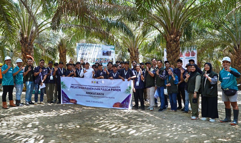 PTPN Group Tingkatkan Panen dan Mutu TBS: PT RPN, BPDP dan Ditjenbun Perkuat Kompetensi 111 Pekebun Sumsel