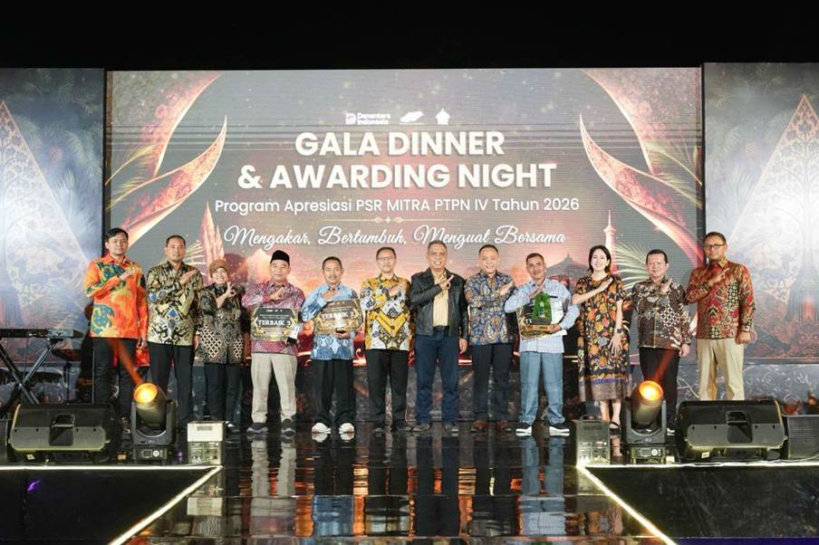 PTPN Group melalui PTPN IV PalmCo Perkuat Kemitraan Strategis dengan Petani melalui PSR Awards 2026