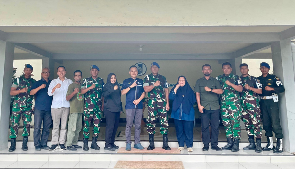 Perkuat Sinergi Kelembagaan PTPN Group, PT RPN Melalui Unit Riset Sungei Putih Terima Kunjungan Subdenpom I/1-3 Lubuk Pakam